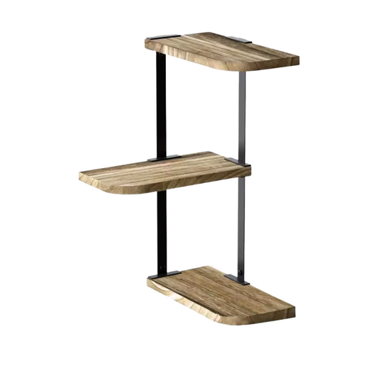 etagere cuisine murale bois