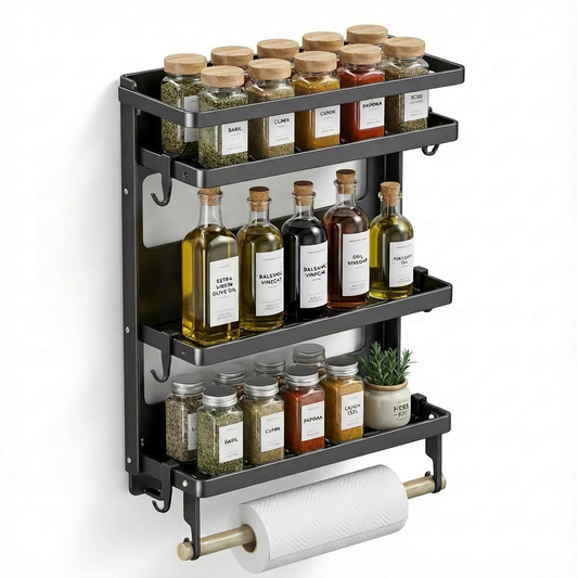 etagere magnétique fond blanc