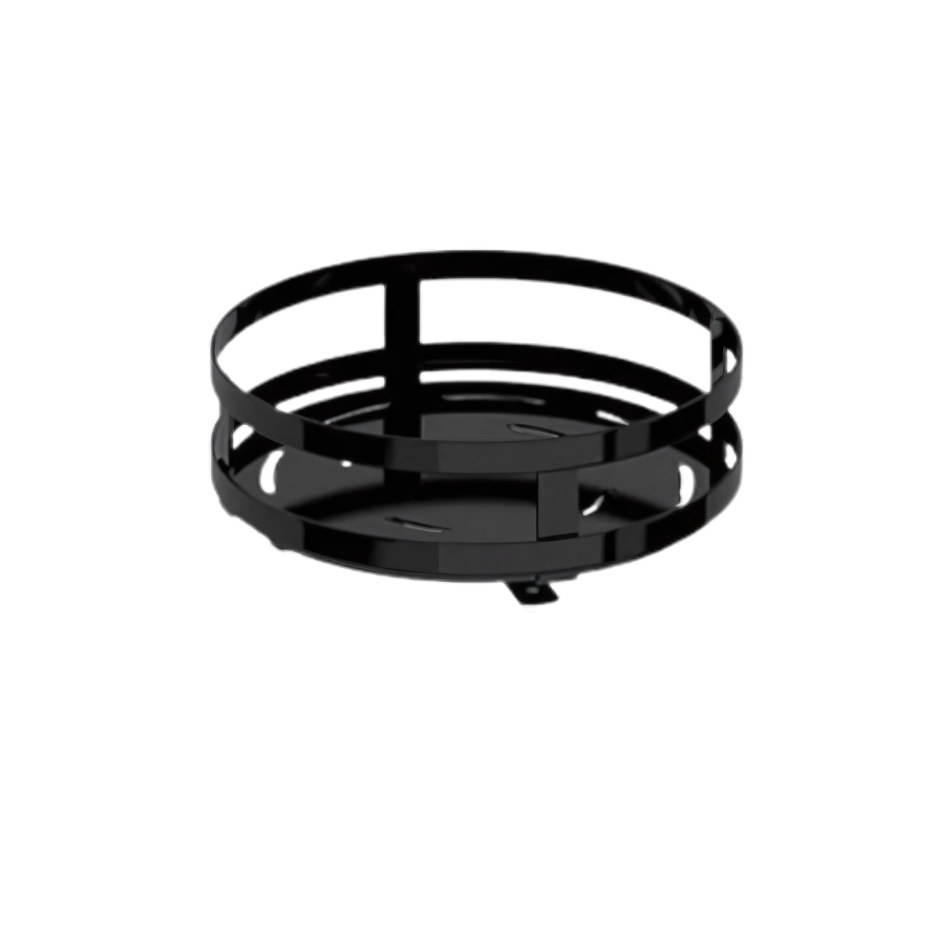 etagere sur pied rotative rond d'un étage