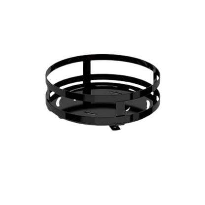etagere sur pied rotative rond d'un étage