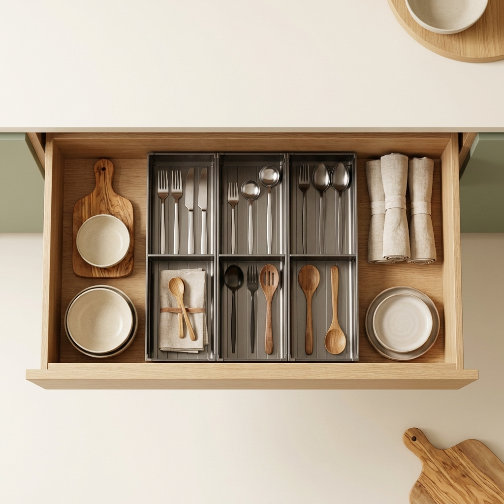 Organisateur tiroir cuisine couverts