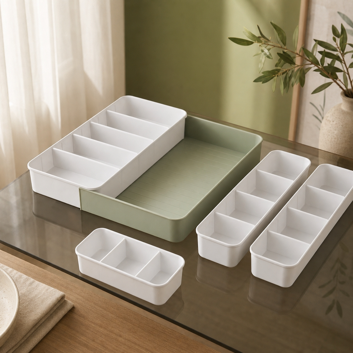 Rangement modulable élégant pour une cuisine harmonieuse