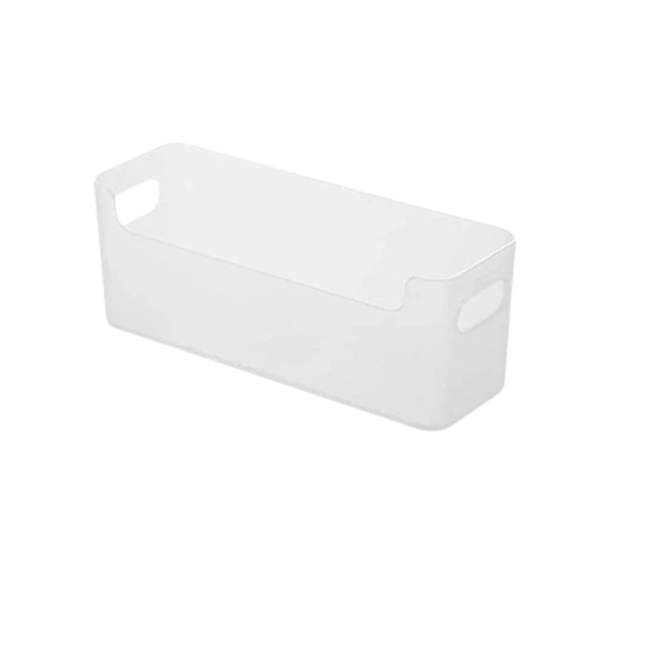panier de rangement blanc