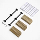plan etagere cuisine bois