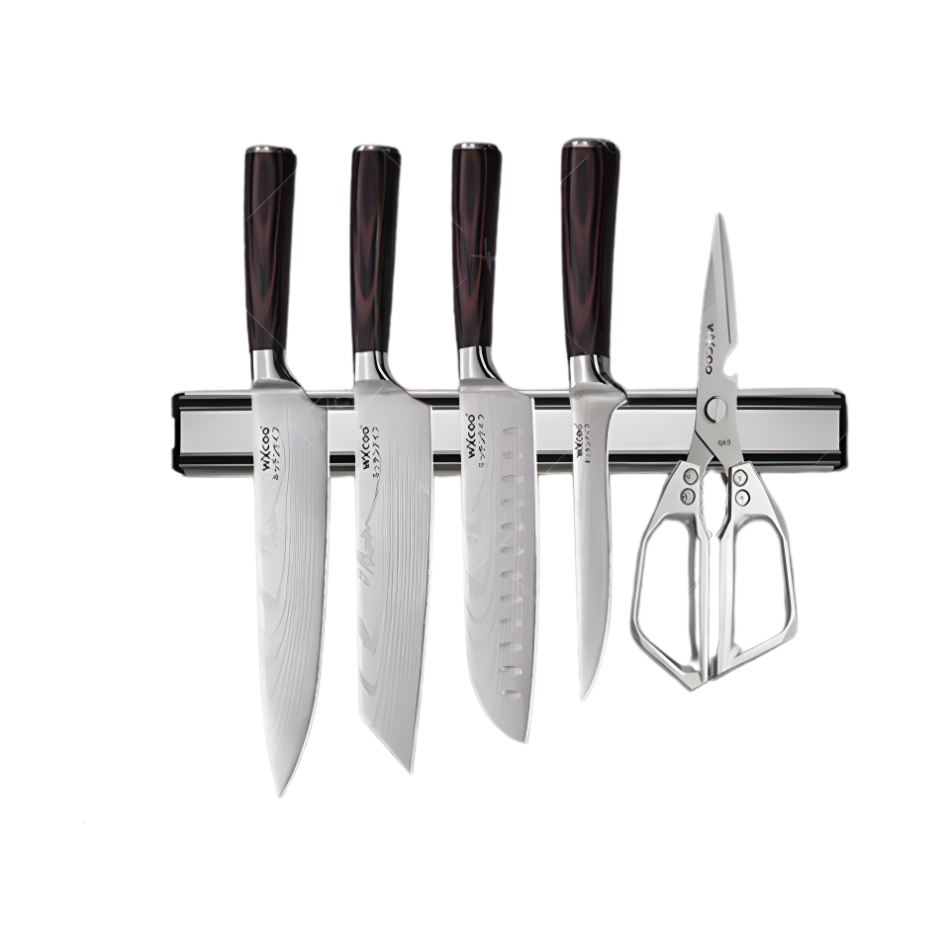 Porte couteau magnétique