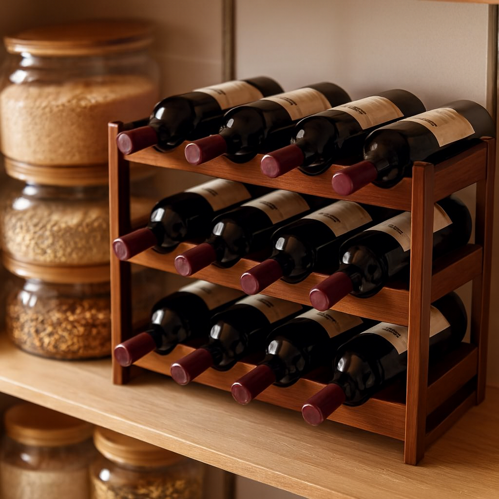 range bouteille de vin 4 tiers