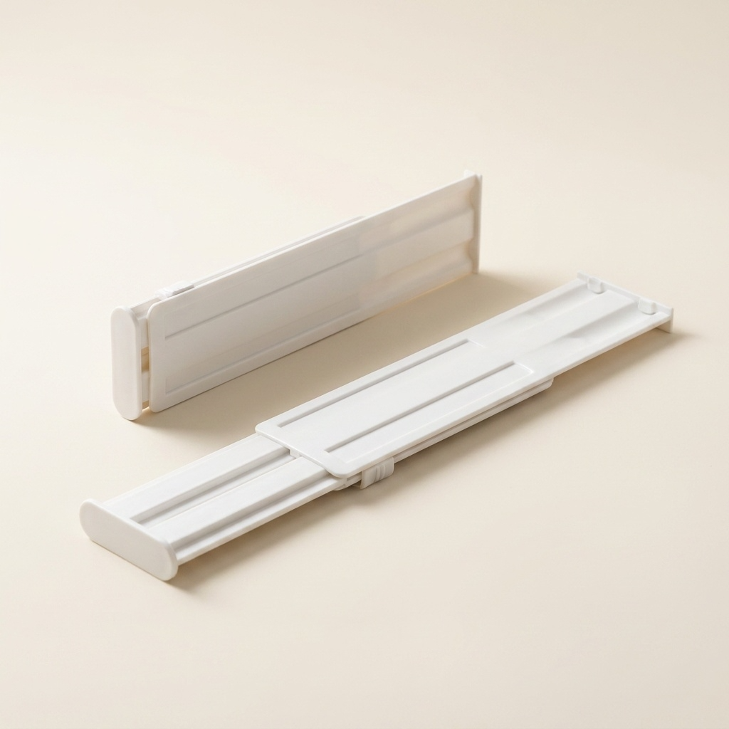 Séparateur extensible premium sur fond ivoire crème